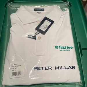 Peter Millar Solid Performance Jersey Polo - NWT - XL
